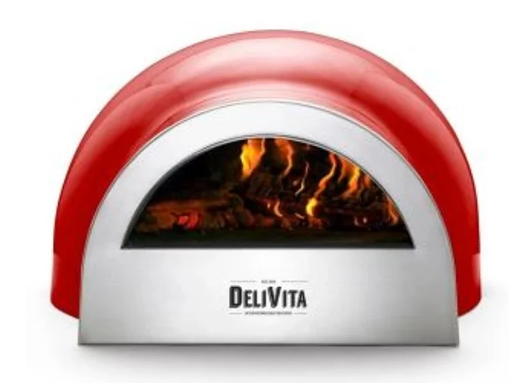 DeliVita Pizza Oven Red Pizzaiolo Collection