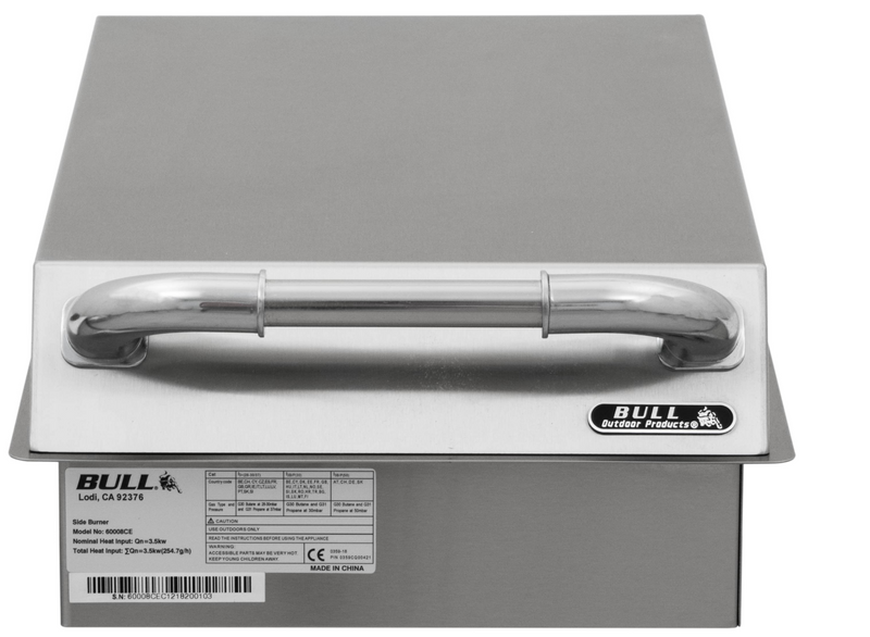 Bull Drop-In Stainless Steel Side Burner NG
