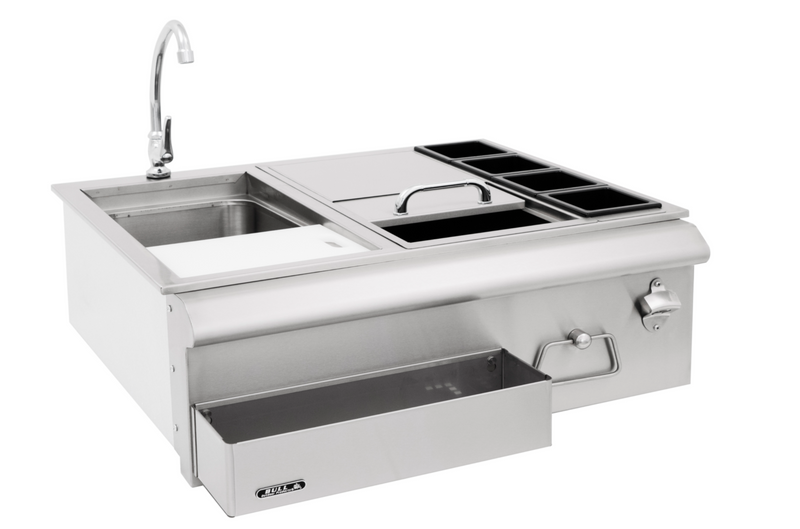 Bull Slide-In Bar Center with Sink