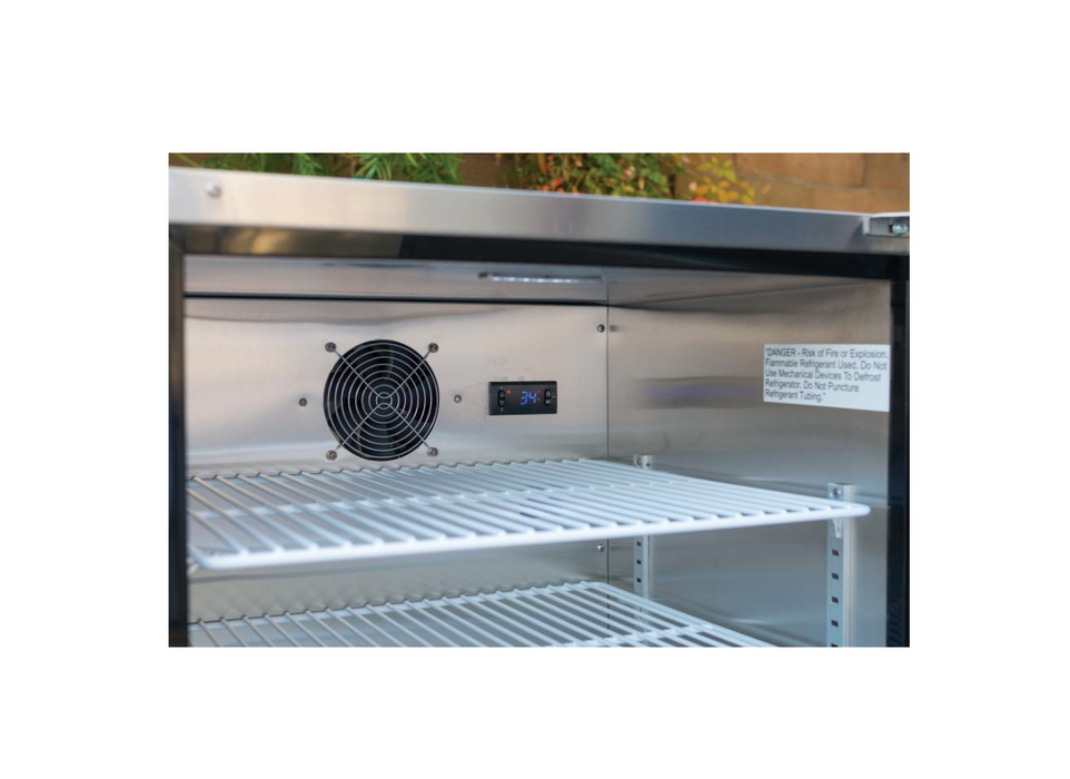 Marvel 24 Inch Outdoor Refrigerator/Freezer w/Ice Maker Option – BBQ Island  - Grills and Smokers