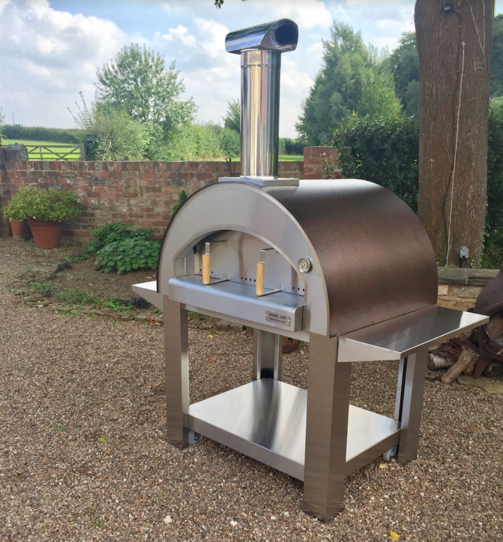 Grande Pizza Oven & Trolley - Stainless Steel — Marvellesures