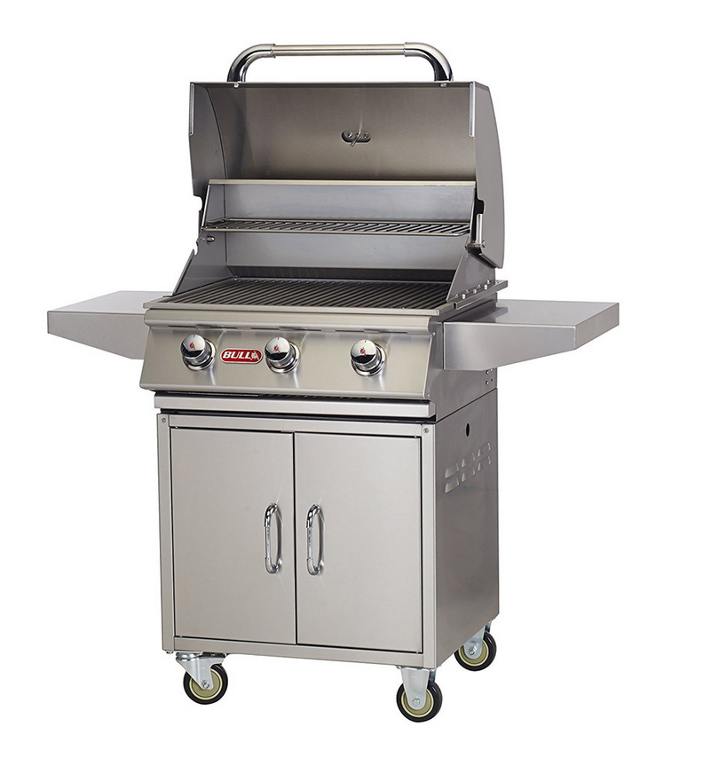 Bull Steer Premium 24-Inch Grill on Cart