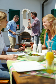 St Moritz Masonry Barbecue BBQ GRILL Bushbeck   