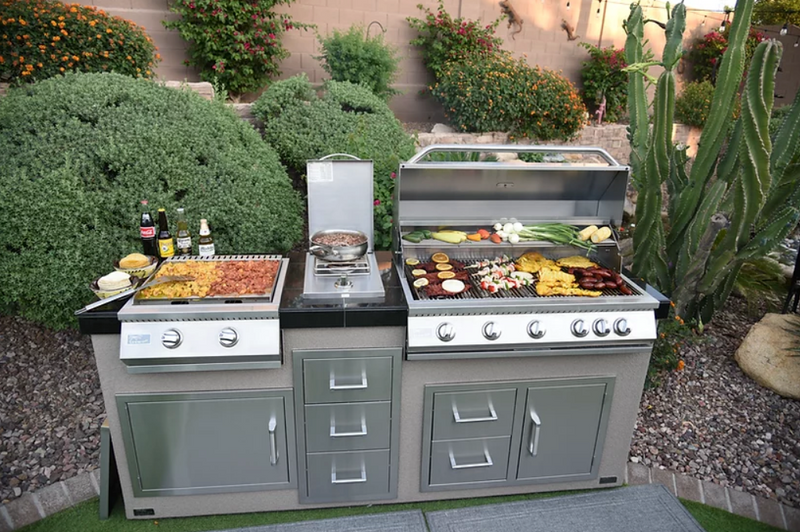 Kokomo 40” Built in Gas Grill (5 Burner/Back Burner) BBQ GRILL KoKoMo Grills   