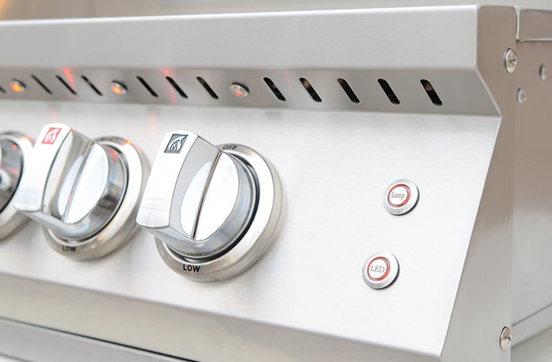 Kokomo 40” Professional Built in Gas Grill (5 Burner/Back Burner) BBQ GRILL KoKoMo Grills   