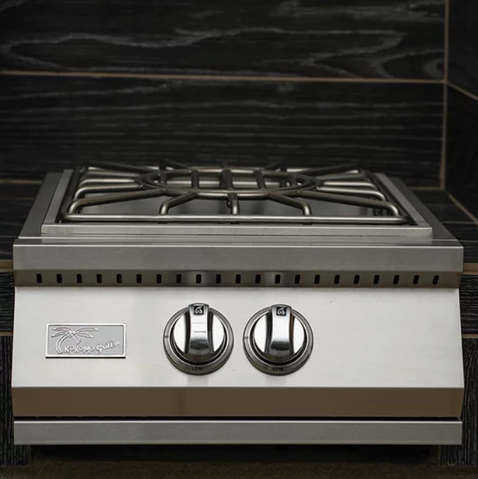 Built-in Power Burner with Removable Grate for Wok BBQ GRILL KoKoMo Grills   