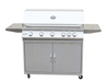 5 Burner 40 Inch Cart Model BBQ Grill With Locking Casters 304 Stainless Steel BBQ GRILL KoKoMo Grills   