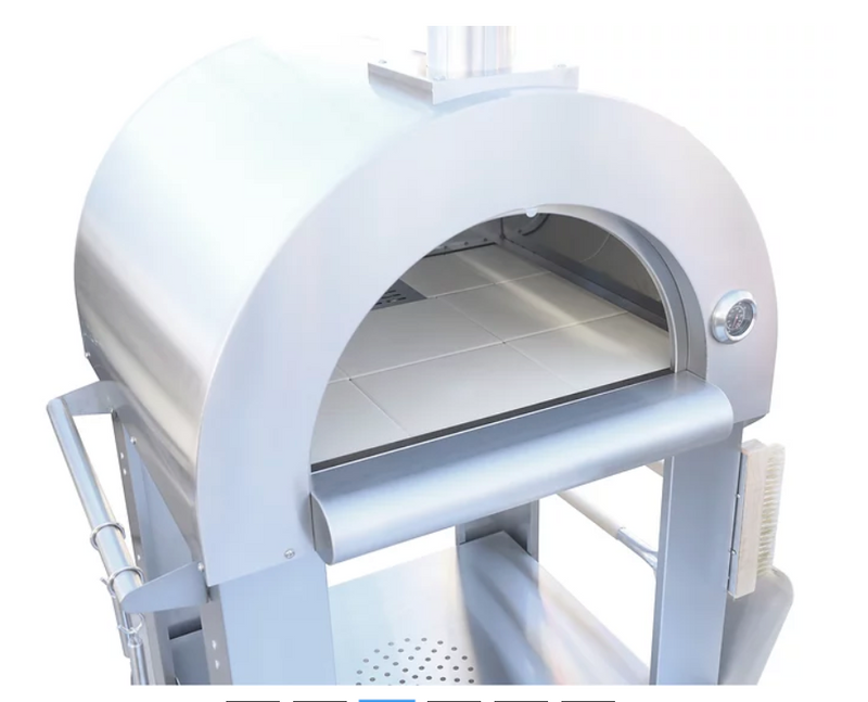 Kokomo 32” Wood Fired Stainless Steel Pizza Oven Pizza Makers & Ovens KoKoMo Grills   