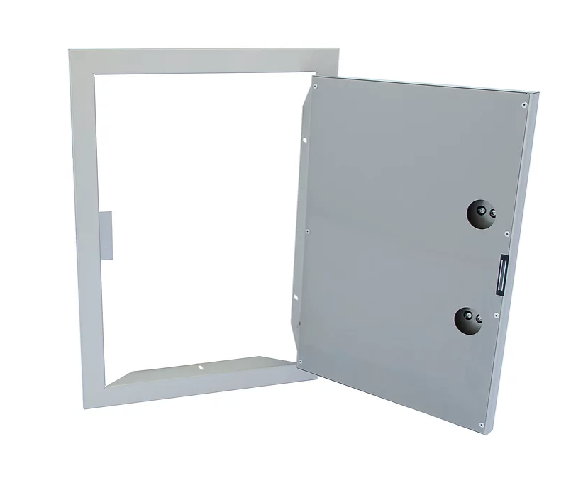 14x20 Kokomo Reversible Stainless Steel Access Door (Vertical) BBQ GRILL KoKoMo Grills   