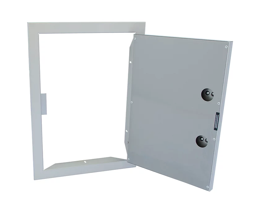17x24 Kokomo Reversible Stainless Steel Access Door (Vertical) BBQ GRILL KoKoMo Grills   