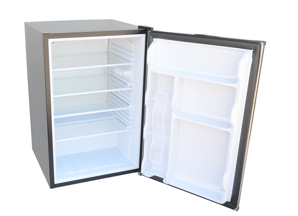 Pro Built-In Outdoor Kitchen Refrigerator with Temp Control Soda Rack Pro Sleeve BBQ GRILL KoKoMo Grills   