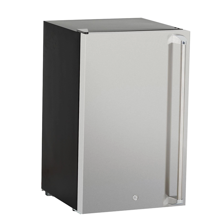 Pro Built-In Outdoor Kitchen Refrigerator with Temp Control Soda Rack Pro Sleeve BBQ GRILL KoKoMo Grills   