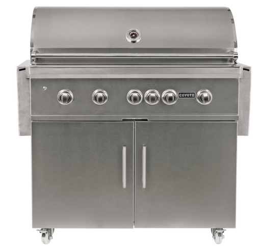 42" C-Series Grill With Cart - C2C42+C1S42CT BBQ GRILL Coyote Grills 42" C-Series Grill With Cart - C2C42+C1S42CT LPG  