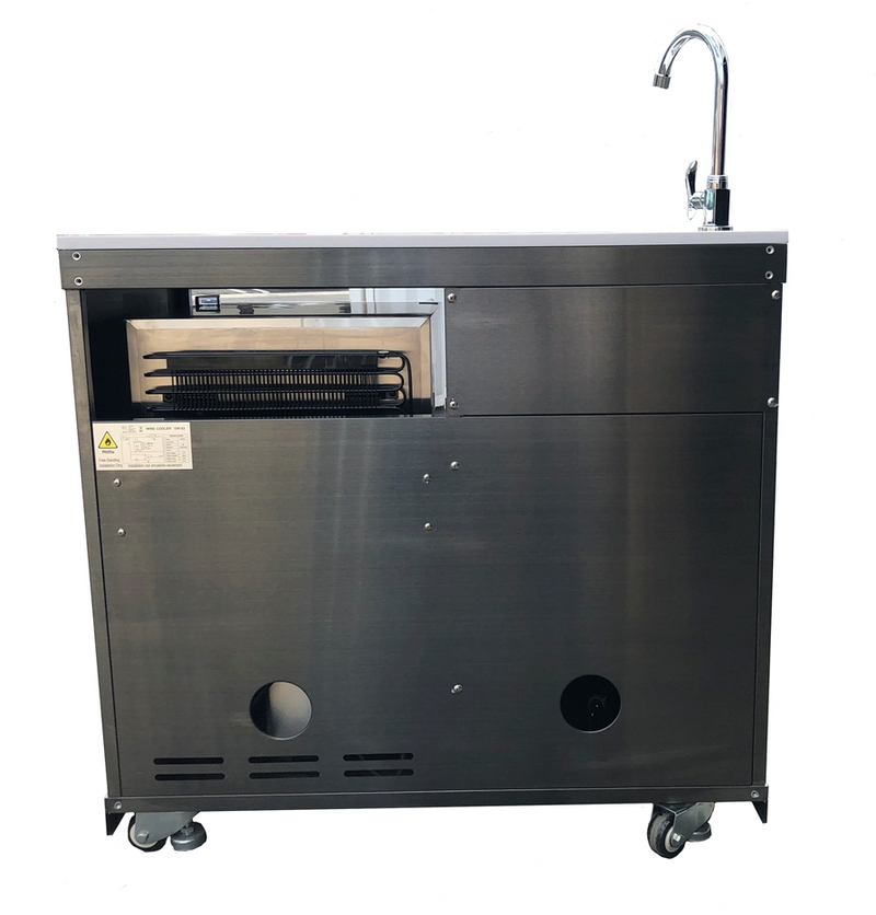 Mont Alpi Beverage Center - Black Stainless Steel BBQ GRILL Mont Alpi   