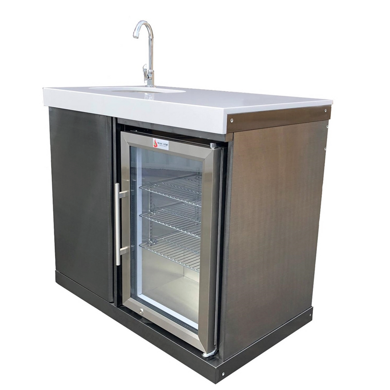 Mont Alpi Beverage Center - Black Stainless Steel BBQ GRILL Mont Alpi   