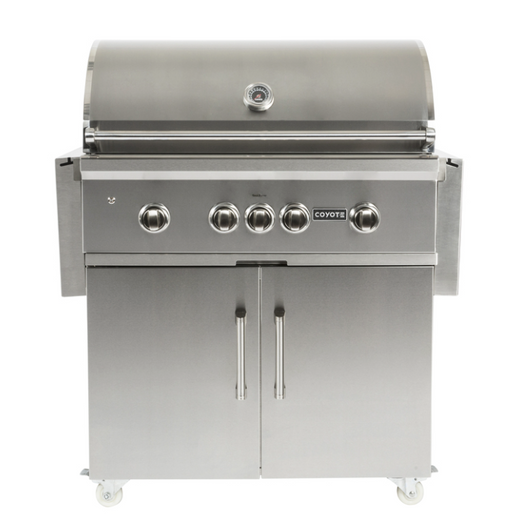 36" S-Series Grill With Cart - C2SL36+C1S36CT BBQ GRILL Coyote Grills 36" S-Series Grill With Cart - C2SL36+C1S36CT LPG  