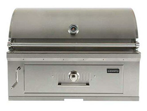 Coyote 36" Built In Charcoal Grill - C1CH36 BBQ GRILL Coyote Grills   