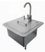 Coyote 21" Sink With Faucet, Drain, Soap Dispenser - C1SINKF21 BBQ GRILL Coyote Grills   