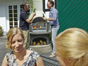 Wellington With Extension Base & Pizza Oven Insert BBQ GRILL Bushbeck   