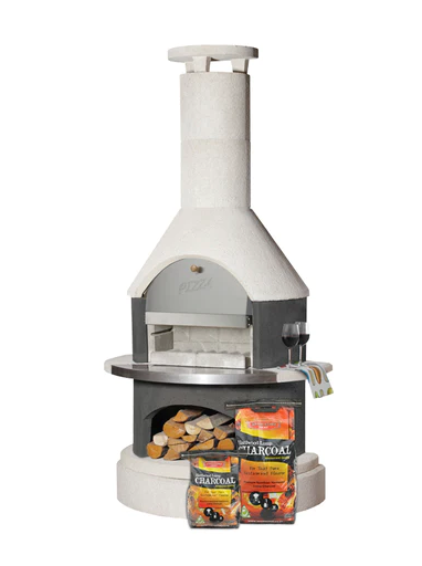 Wellington With Extension Base & Pizza Oven Insert BBQ GRILL Bushbeck   