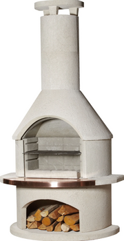 Rondo With Pizza Oven Insert BBQ GRILL Bushbeck   