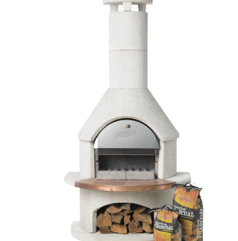 Rondo With Pizza Oven Insert BBQ GRILL Bushbeck   