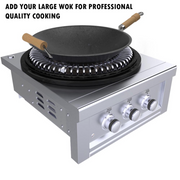 Sunstone® 24” Power Cirque™ Burner - Item No. SUN24PCB  SunStone Barbecue Grills   