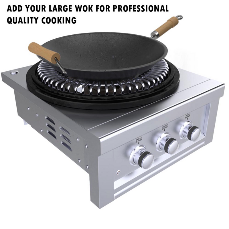 Sunstone® 24” Power Cirque™ Burner - Item No. SUN24PCB  SunStone Barbecue Grills   