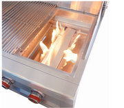 Sunstone Ruby Series 3 Burner Gas Grill with Infrared + Rotisserie Kit BBQ GRILL SunStone Barbecue Grills   