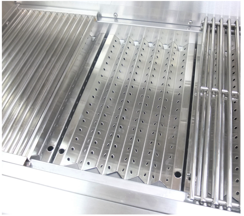 Sunstone Ruby Series 3 Burner Gas Grill with Infrared + Rotisserie Kit BBQ GRILL SunStone Barbecue Grills   