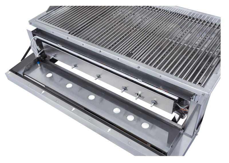 Sunstone Ruby Series 3 Burner Gas Grill with Infrared + Rotisserie Kit BBQ GRILL SunStone Barbecue Grills   