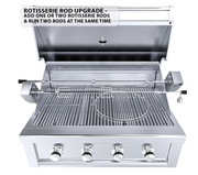 Ruby 4 Burner Pro-Sear 36"  SunStone Barbecue Grills   