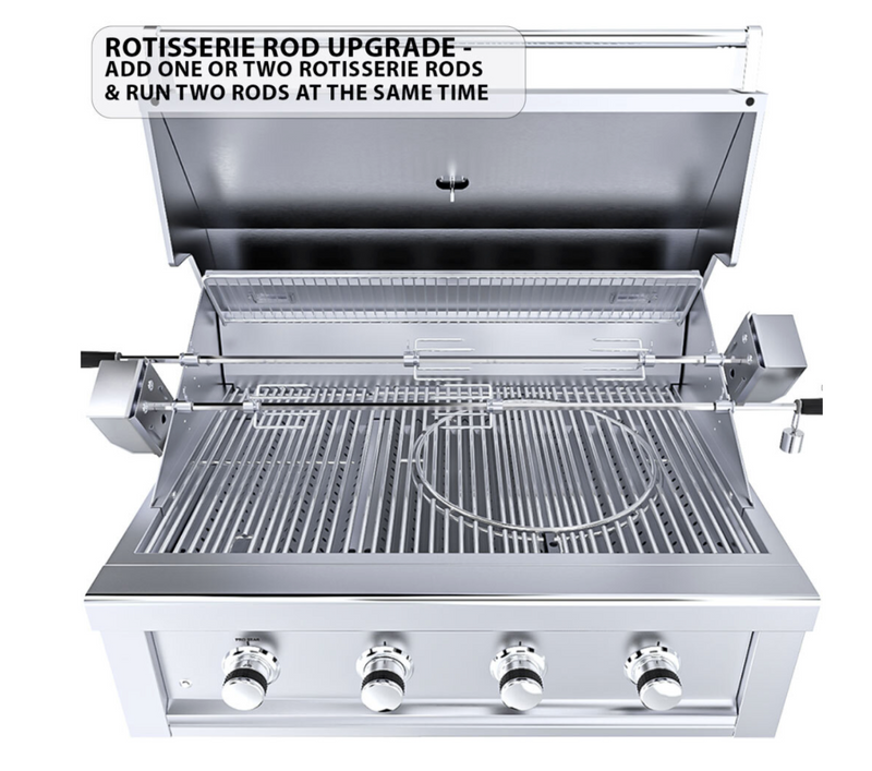 Ruby 4 Burner Pro-Sear 36"  SunStone Barbecue Grills   