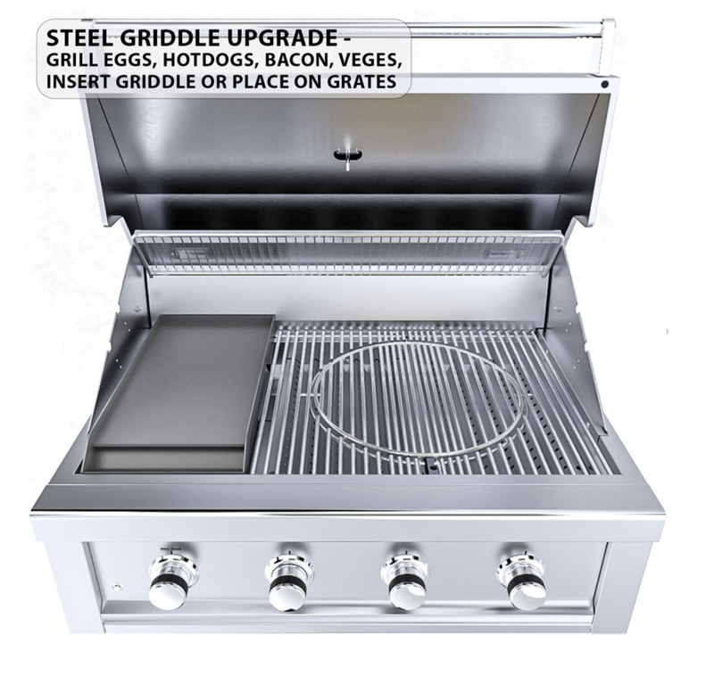 Ruby 4 Burner Pro-Sear 36"  SunStone Barbecue Grills   