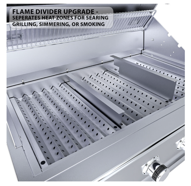 Ruby 4 Burner Pro-Sear 36"  SunStone Barbecue Grills   