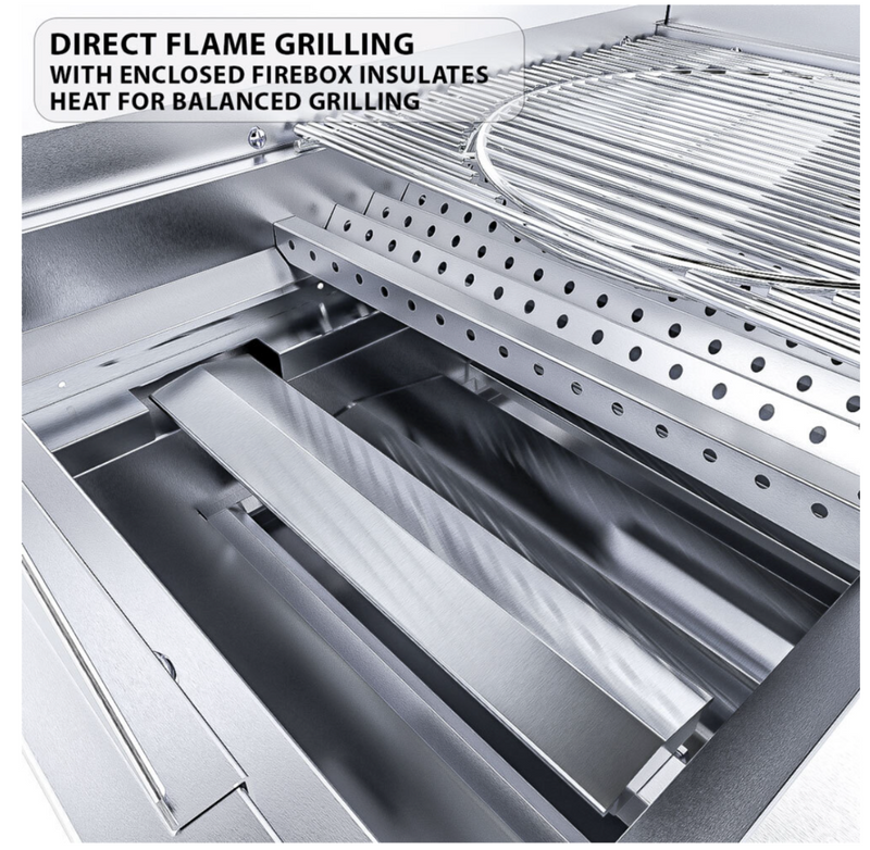 Ruby 4 Burner Pro-Sear 36"  SunStone Barbecue Grills   