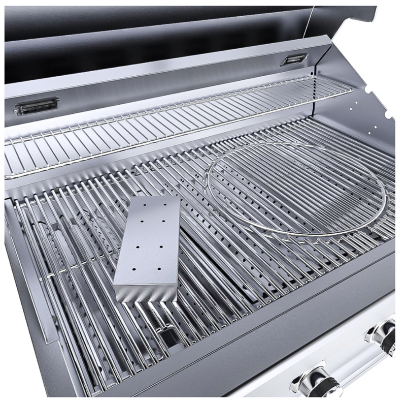 Ruby 4 Burner Pro-Sear 36" w/IR  SunStone Barbecue Grills   