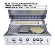 Ruby 5 Burner Pro-Sear 42" w/IR BBQ GRILL SunStone Barbecue Grills   