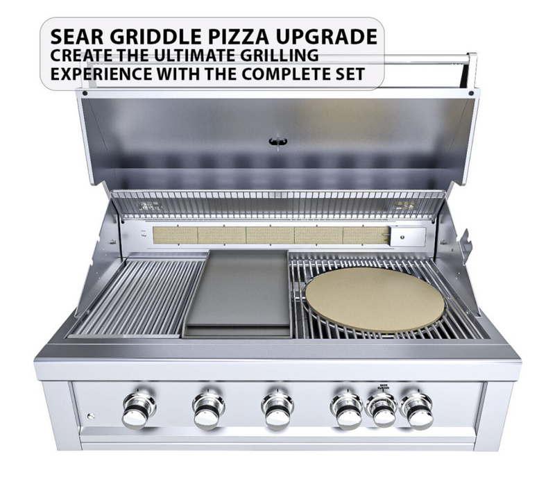 Ruby 5 Burner Pro-Sear 42" w/IR BBQ GRILL SunStone Barbecue Grills   