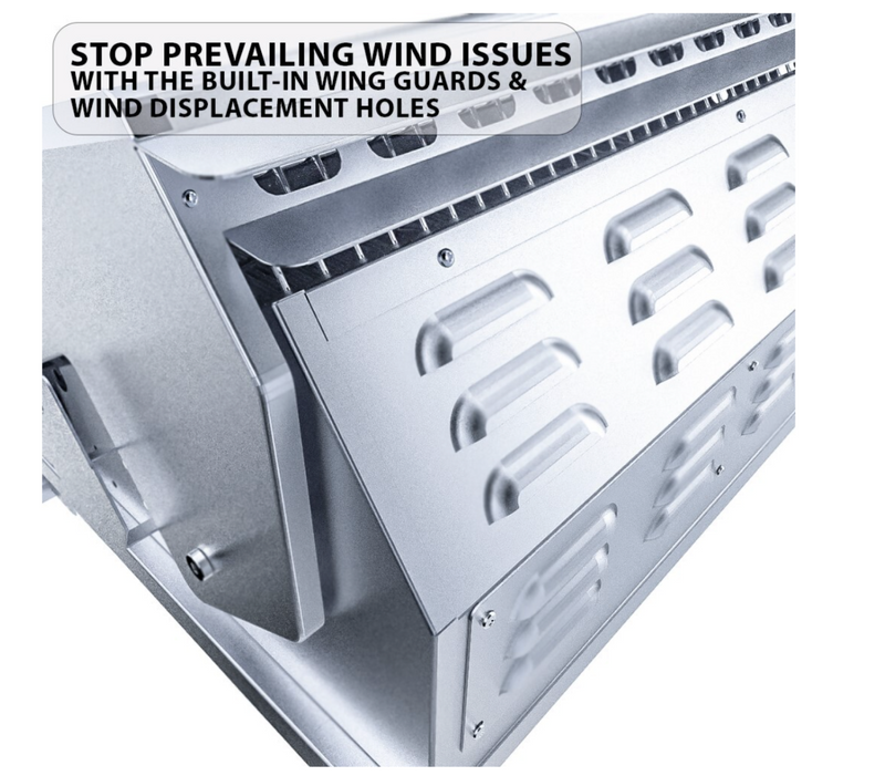 Ruby 5 Burner Pro-Sear 42" w/IR BBQ GRILL SunStone Barbecue Grills   