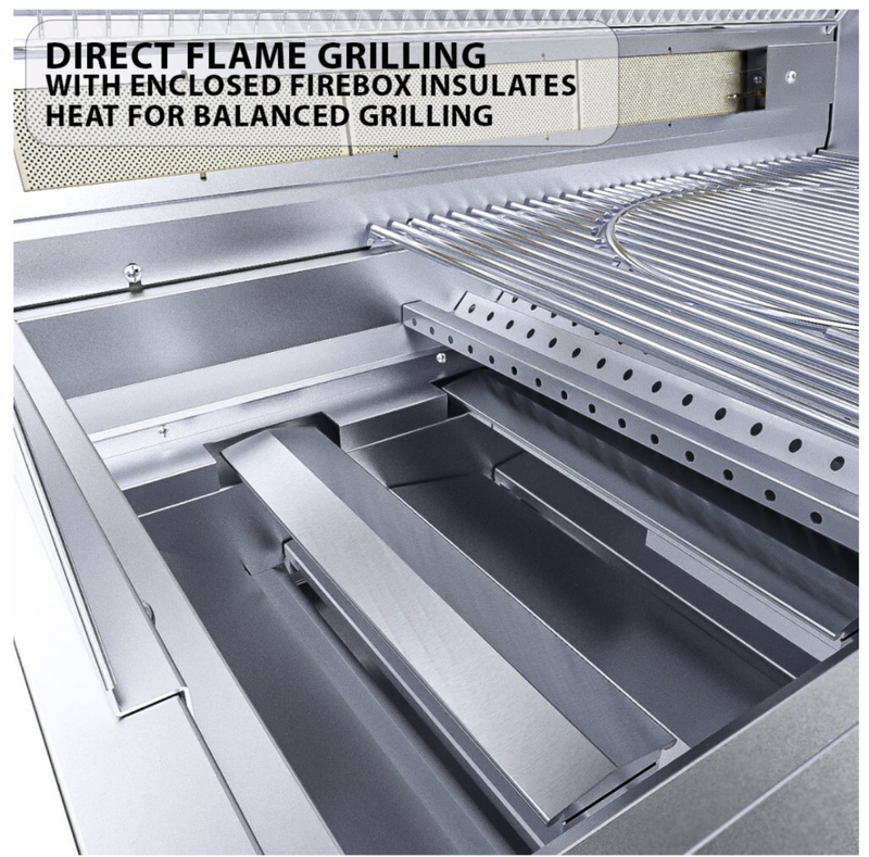 Ruby 5 Burner Pro-Sear 42" w/IR BBQ GRILL SunStone Barbecue Grills   