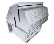 28" Single Zone 304 Stainless Steel Charcoal Grill BBQ GRILL SunStone Barbecue Grills   