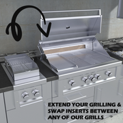 Ruby Series 13" Companion Pro Item No. SUN13CPRO BBQ GRILL SunStone Barbecue Grills   