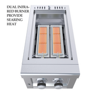 Ruby Series 13" Companion Pro Item No. SUN13CPRO BBQ GRILL SunStone Barbecue Grills   