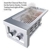 Ruby Series 13" Companion Pro Item No. SUN13CPRO BBQ GRILL SunStone Barbecue Grills   