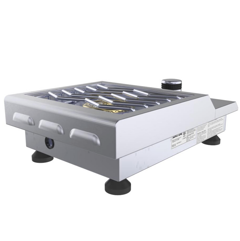 Ruby Series Counter-top or Drop-in Versa Single Burner - Item No. SUN13VS BBQ GRILL SunStone Barbecue Grills   