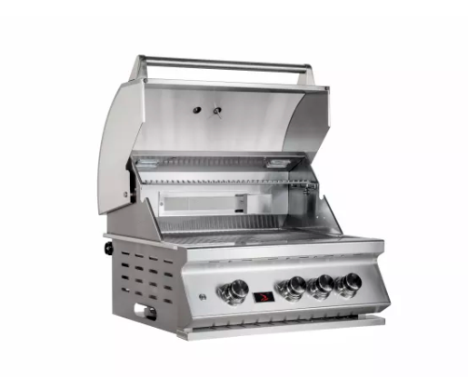 Bonfire Built-In 3 Burner +Cover+ Rotisserie + Lifetime Warranty BBQ GRILL Bonfire Barbecue grills   