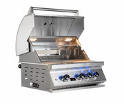 Bonfire Built-In 3 Burner +Cover+ Rotisserie + Lifetime Warranty BBQ GRILL Bonfire Barbecue grills   