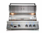 Bonfire Built-In 4 Burner +Cover+Rotisserie + Lifetime Warranty BBQ GRILL Bonfire Barbecue grills   