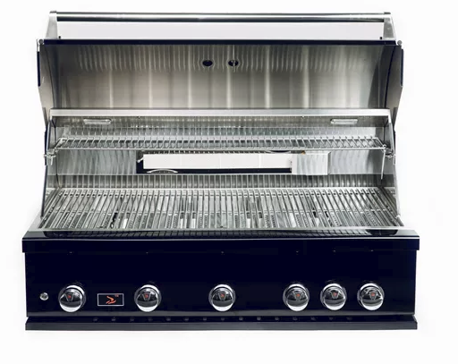 Bonfire Built-In 500 Burner Black +Cover+Rotisserie + Lifetime Warranty BBQ GRILL Bonfire Barbecue grills   